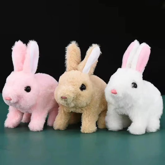 Electric Bunny Rabbit Toy with Walking & Sound, Available in 2 Colors