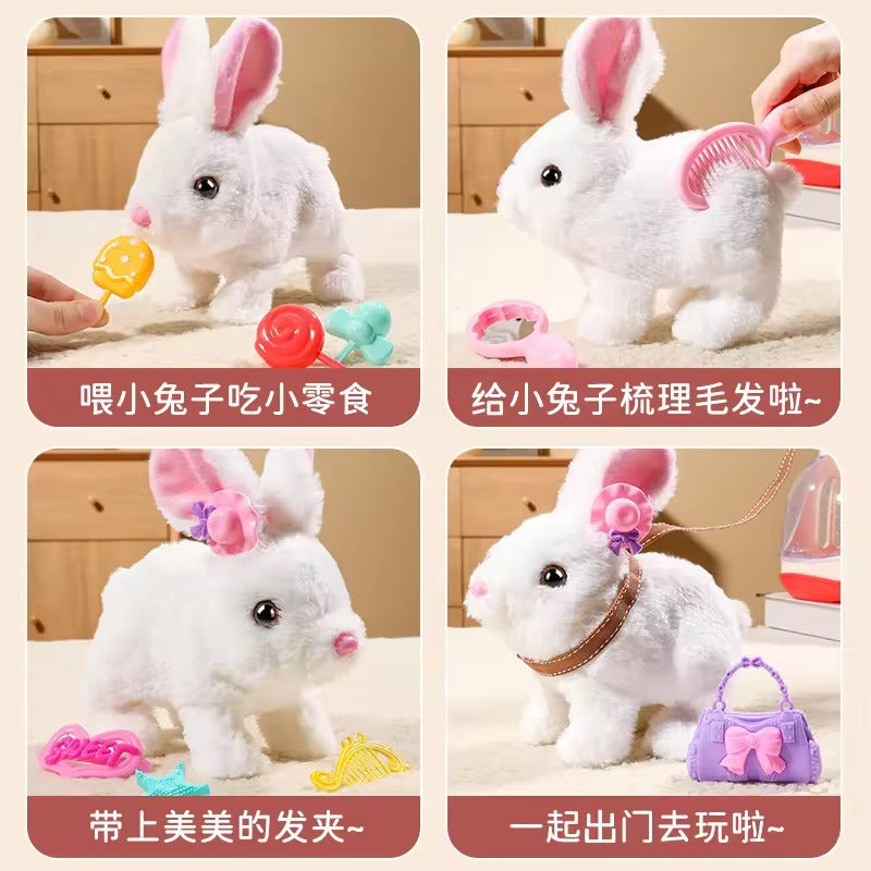 Electric Bunny Rabbit Toy with Walking & Sound, Available in 2 Colors