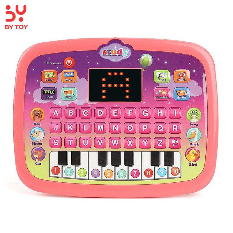 Mini Educational Laptop Toy for Kids – LED Screen Learning Computer for Early Education