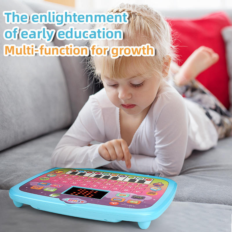 Mini Educational Laptop Toy for Kids – LED Screen Learning Computer for Early Education