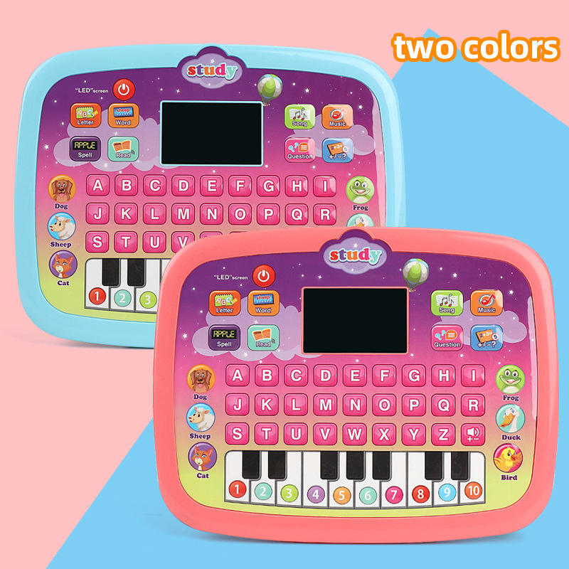 Mini Educational Laptop Toy for Kids – LED Screen Learning Computer for Early Education