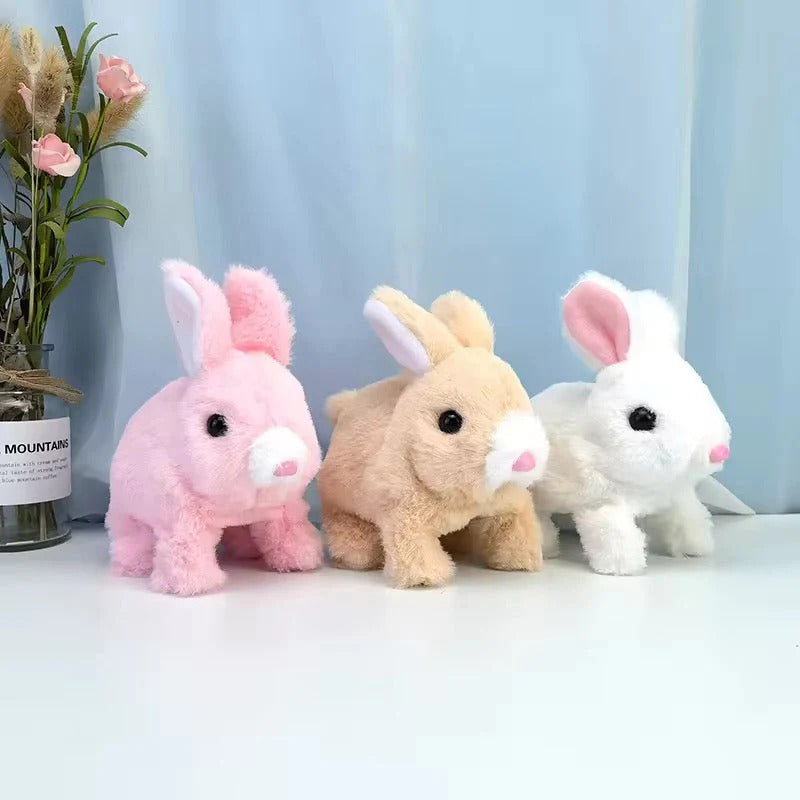 Electric Bunny Rabbit Toy with Walking & Sound, Available in 2 Colors